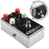 Mosky Brown Distortion Effect Pedal Overdrive Buffer Delay Reverb With LED Light Electric Guitar Ukulele Accessories