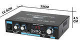 AK35 800W Home Car Amplifiers 2 Channel bluetooth 5.0 Surround Sound FM USB Remote Control Mini HIFI Digital Amplifier Stereo