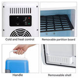 Portable Refrigerator 12V 4L Mini Fridge Car Truck Use Low Temperature Preservation, Insulation for Travel Camping
