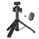 Extendable Vlog Tripod Extend Selfie Stick Tripod For GoPro Camera Smartphone Vlog Tripods for Microphone LED Light