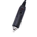 2PCS DIY 12V Replacement Cigarette Lighter Male Plug Lead - 24V Car Power Adapter Auto Accessories with Led Lights 10A Fuse