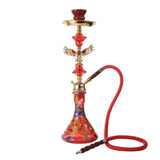 CRUSHER Arab Grass Hookah Set with Single Hose Tobacco Bowl Cigarette Holder Narguile Complete Smoking Pipe Accessories
