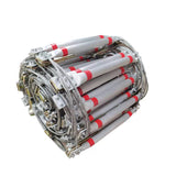 Fire escape ladderFireproof rope ladderAerial work rescue ladderAluminum steel wire ladderAlloy soft ladder