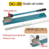 DC35 Multifuntional Rail Tool Air Opening Card Track Cutting hine Quick Guide Cutter