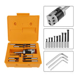 New Mt2-M10 F1-12 50Mm Head 9 Pieces 12Mm Bar Set Boring Tool