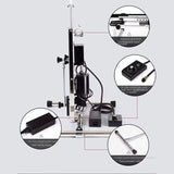 Diy Telescopic Reciprocating Actuator Motor - 3-15Cm, Adjustable Stroke, Silent & High Speed Linear Reciprocating Motor