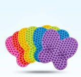 Butterfly-shaped finger-pressing Household massage Running male toe-pressing board fiess foot pad