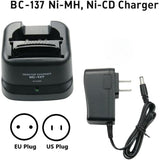BP-209N BP-210N BP-211 Battery BC-137 Rapid Base for ICOM IC-A6E IC-A24 IC-V8 F21 IC-U82 Walkie Talkie Charger