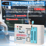 EZP2023+ High Speed Programmer Home Appliance Repairing Product R&D Burning Test Chip with USB2.0 Interface Support PC Software