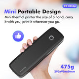 L81 A4 Portable Thermal Transfer Printer Wireless&USB with Mobile Computer 56mm/77mm/107mm/210mm/216mm US Letter A5 Paper Size