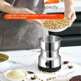 Electric Coffee Grinder Stainless Steel High-power Cereal Nuts Beans Spices Grains Grinding Moedor de cafe Blenders for kitchen