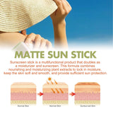 18g Sunblock Matte Moisturizing UV Lightweight Facial Sunscreen Stick for Women