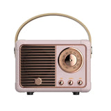 Retro Bluetooth-compatible Speaker HM11 Classical Sound Stereo Decoration Mini Speakers Travel Music Player
