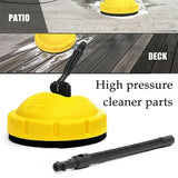 Cleaning Car or Brush Pressure Washer Release Rotary Surface Patio Cleaner Attachment for Karcher K1-K7 Accessories