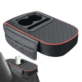 Organizer Cup Holder Armrest Cover Car Multi-functional Center Console Cushion With Storage Bag For