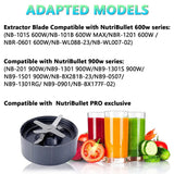 Blender Replacement Parts for Blenders 600W/900W/PRO - Extractor Blade 32Oz & 24Oz Huge Cups