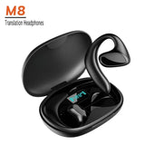 Newest Bluetooth 5.1 Translation Headphones 144 Languages Instant Translate Smart Voice Wireless Music Earphones Translator 2024