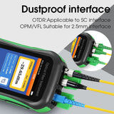 Handheld AUA-16A OTDR 60KM Fiber Ranger 1550nm 20dbm Optical time domain reflectometer with VFL FC/SC Connector