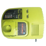 For Ryobi 12V-18V NI-CD NI-MH Li-ion Replacement with USB Ports Power Tools Fast Charging Battery Charger P117