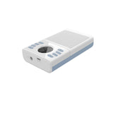 FM Radio 50-108MHz Stereo Mini Radio Speaker Support Power off Memory 2 Power Supply Modes with LED Display Soft Antenna