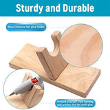1 PCS Hot Glue-Gun Holder Wood Hot Melt Glue-Gun Stand Hot Melt Glue-Gun Base Craft Room Organizer