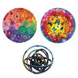 360 Degree Dimensional Rotation Double-Sided Circular Toy Rotating Puzzle For Children's Christmas Gifts