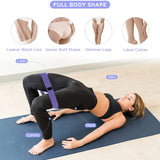 3pc/set Workout Resistance Bands For Legs And Glutes Muscle Training, Home Yoga Pilates Accessories