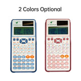 Scientific Calculators Math Calculator with 417 Function HD Dot Matrix Display 96*31) Dual Power Supply Ideal for School Office
