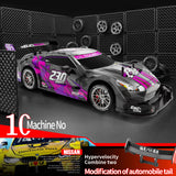 2024 Upgraded Half-scale Racing 4×4 Infinitely Variable Speed 4WD Remote Control Children’s Car Toy Gift
