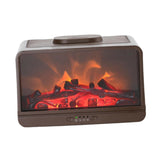 Flame Air Humidifier Home Fragrance Silent Essential Oil Diffuser with Timer