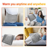 9 Gears Electric Heating Pad Brace for Period Cramps Winter Warm Blanket Hot Compress Mat Washable Hand Foot Warmer
