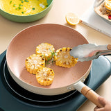 1pc Nonstick Frying Pan, Skillet, Medical Stone Coating Omelette Pan, Healthy Cookware Induction