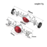 Front And Rear Portal Axle Housing Accessories Fit For MINI-Z 1/10 Crawler Axial SCX10 RGT 86100 RC Truck Upgrade Parts