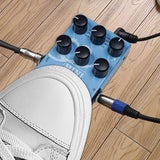 M-VAVE Effect Pedal Digital Modeling Reverberation Effector with 9-Mode Reverb Selection for Guitar