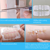 1pcs Emergency Closures Seamless Cuttable Hygienic Zip Adhesive Wound Closure Bandages