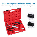 Bd Hole Collet Race Seal Puller Kit Inner Bearing Extractor Slide Hammer Pilot Removal Tool Automotive Repair