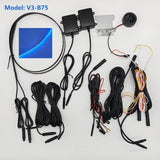Universal 24Ghz Millimeter Wave Radar 20M BSD Bd Spot Detection System Lane Change Assist Highlight Warning Light Strip