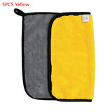 5 Pcs 30X40CM Microfiber Detailing Washing Drying Car Towel Car Care Cloth Car Cleaning Drying Cloths Rag Car Glass Mirror Wipes