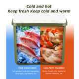 Refrigerator 13L Fresh-Keeping Incubator Large Capacity Food Storage Box Cooler Car Ice Bucket Camping BBQ Equipment