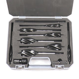 11 Pieces Of Four-Groove Four-Edge Woodworking Twist Drill 10-25Mm Woodworking Drill Set