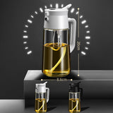 2 in 1 Spray Bottle For Cooking Olive Oil Sprayer Dispensers for Camping BBQ Baking Soy Sauce Kitchen Tool 500ml
