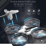 2024 H36 Mini Drone 6-Axis Headless Pocket Remote Control Helicopter Plane RC FPV Drones Quadcopter Toys Christmas Gift for Kids