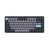 iBlancod 84-Key Wireless Keyboard - 2.4G+BT5.0+Type-C, 75% Low Profile Layout for Tablets, Laptops, and Smartphones