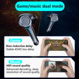 Wireless Headphones Gaming Sports In-Ear Earphones Running Bluetooth-compatible Headset with Caps