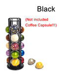 Pod Rotatable Vertuo e Coffee Capsule Pods Holder Display Stand Metal 20 Cups Storage Organizer Shees Rack