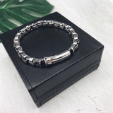 Men's And Women's Fashion Glossy Thai Silver Bracelet
