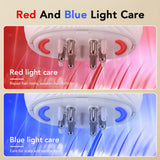 Electric Massage Comb Red Light Therapy Regrowth Brush Vibration Scalp Massager Hair Oil Medicine Liquid Applicator