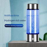 420ml Hydrogen-Rich Cup Electric Hydrogen Rich Water Generator Bottle Titanium Quality Filter Portable Antioxidant Lonizer