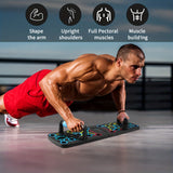 Multi-functional Folding Push-up Board, Abdominal Exercise Equipment, Push-up Aid, Push-up Bracket, Home Fitness Equipment