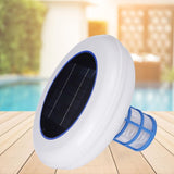 Solar-Powered Copper Ionizer Swimming Pool Water Purifier - Kills Algae